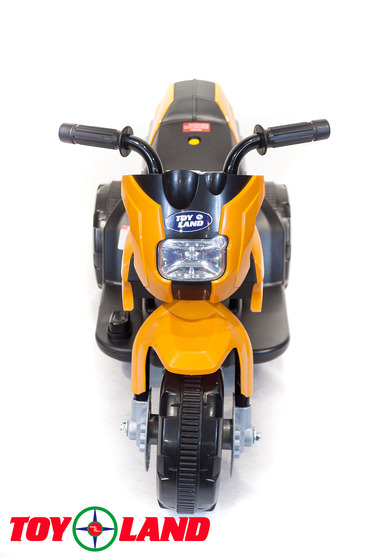 Электромотоцикл Toyland оранжевого цвета  